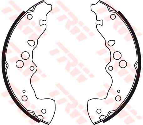 ARKA PABUÇ BALATA GRAND VITARA 2.7 01-7.03 GRAND VITARA JT 2.0HDİ 01-05 254x57-TRW-5320052D00-5320052D10-5320052D20