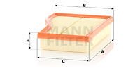 HAVA FILTRESI MERCEDES M282 W177 W247 C118 X118 H247-MANN C26017-A2820940004