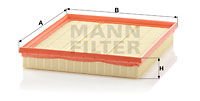 HAVA FILTRESI MERCEDES OM628 W211 W463 W220-MANN C26110.2-A6280940104