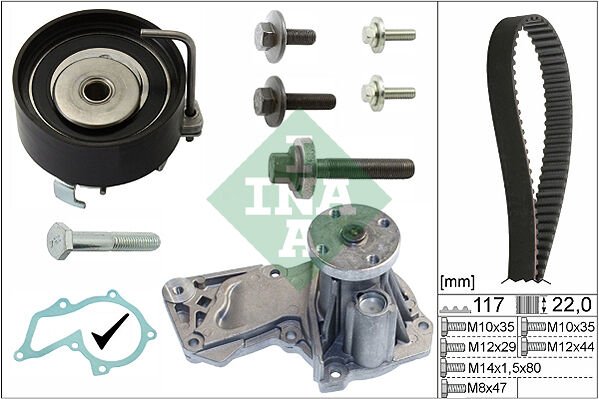 TRIGER SETI DEVIRDAIM LI FOCUS II I 03 11 FIESTA V 01 13 FUSION 01 12 1.4 16V 1.6 16V ZETECS MON DEO 07 14 B MAX 12 / FOCUS III 11 / ECOSPORT 14 VOLVO C30 1.6 06 12 S40 II1.6 05 12 V50 117x220-INA-5M5Q8B596AB-2302744-5M5Q8B596AA