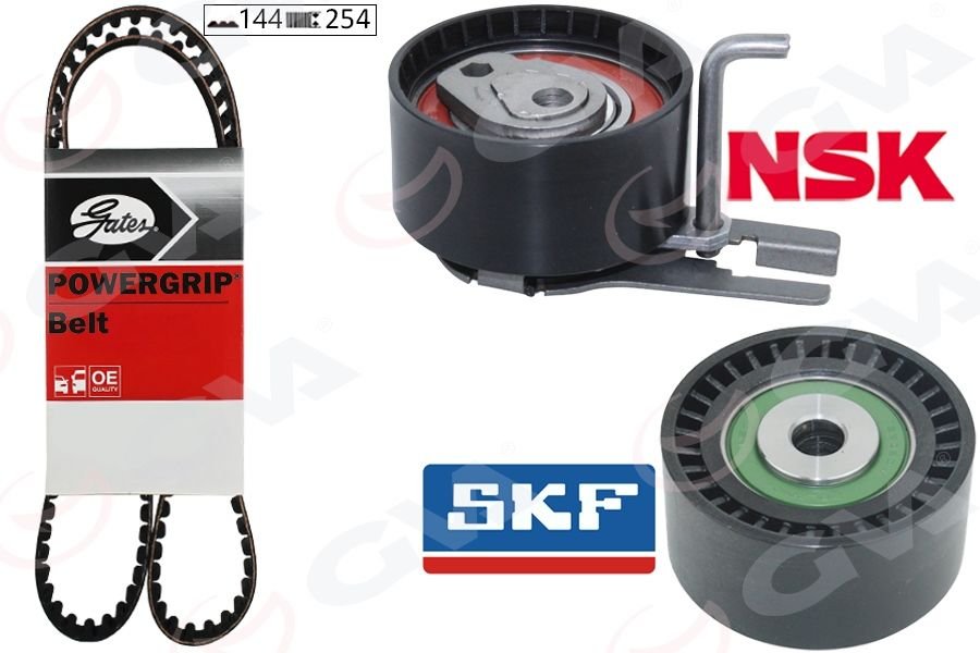 TRİGER SETİ FIESTA-C2-C3-NEMO-BIPPER-206-307 1.4 TDCİ-HDİ EURO 4 2002 144 DİŞ-GVA 59T4312G-2S6Q8A615AB-0831.T3