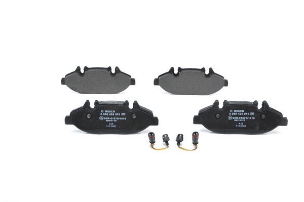 FREN BALATASI ON MERCEDES VITO W639 03-BOSCH 0986494081-A0064204320