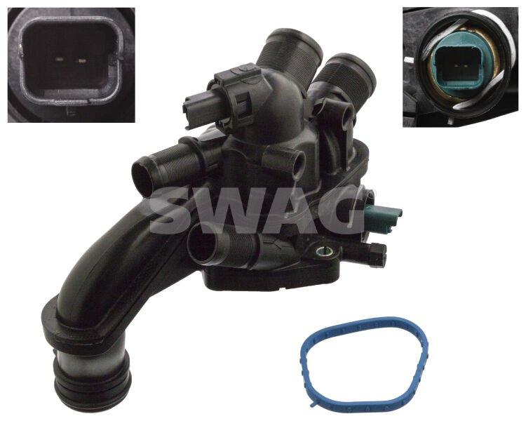TERMOSTAT 105C KOMPLE P3008-P308-RCZ-P207-P508-P208-P5008-C4-C4 PICASSO-DS3-DS5-C5 III 1.6 TURBO 16V EP6DT-EP6CDT -MINI COOPER 1.6 THP 16V N14B16A-N14B16C-SWAG 11103197-1336.Z6-9810916980-11537534521