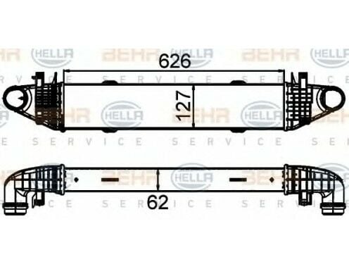 TURBOSARJ RADYATORU MERCEDES W204 S204 C204 W212 C207 A207-MAHLE CI428000S-A2045000000