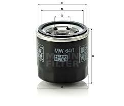 YAĞ FİLTRESİ HONDA MOTORCYCLES CB CB1 89-91 CB500 93-96-MANN MW64-15010MW0000-15208MM9P03-15410MCJ000