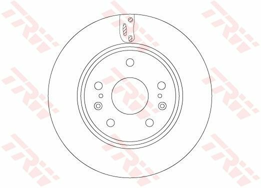 ÖN FREN DİSKİ SUZUKI SX4 S-CROSS 13 VITARA 15-TRW DF6703-5531161M00