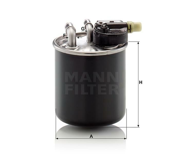 YAKIT FILTRESI MERCEDES OM607 W176 W246 C117 X117 X156-MANN WK820.22-A6070901352