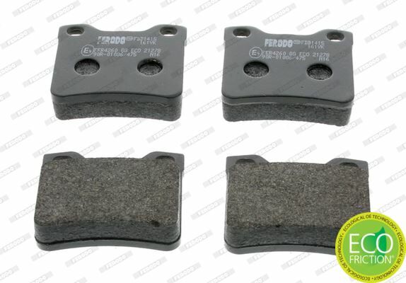 ARKA BALATA P406 1.6-1.8-2.0-2.1 TDİ 95-04 607 00-FERODO FDB1415-4252.66-4251.30-4252.08