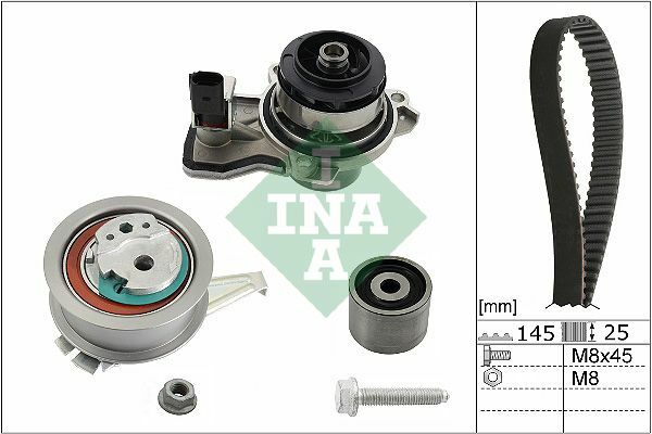 DEVİRDAİMLİ EKSANTRİK GERGİ KİTİ POLO-FABIA 14 IBIZA IV 15 A1 14 CUSA-CUSB-CYZA-CYZB-INA-04L109119D-04B109244B-04L109243G
