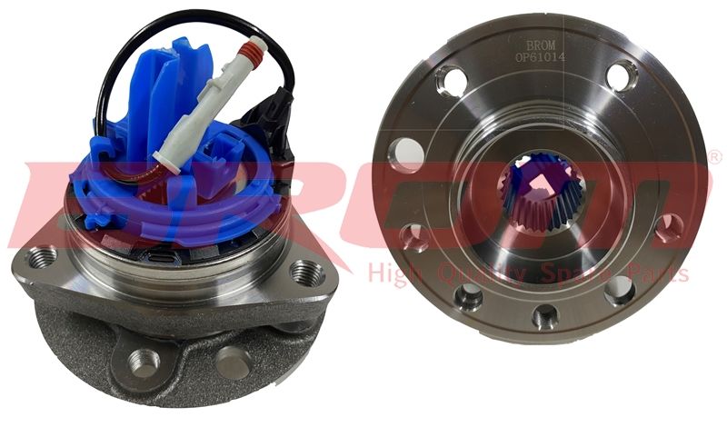 ÖN TEKER PORYASI RULMANLI VECTRA C 1.6 16V-1.9 CDTI-2.0 DTI-3.0 CDTI-SIGNUM 1.9 CDTI ABS Lİ 5 BİJON-BROM OP61014-1603255-1603295-93178661-93186388