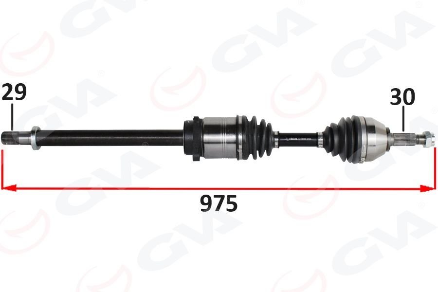 ÖN AKS SAĞ RENAULT KOLEOS HY 2.0 DCI A-T 08-14-GVA 4419810-39100JY04A-39100JD74A-391009742R