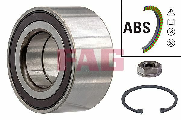 ÖN TEKER RULMANI OPEL CORSA F-CORSA e 19 PEUGEOT 208-2008 19 CITROEN C4 20 DS3 19 40.3x78x38-FAG 713650690-1640719580-9824419980
