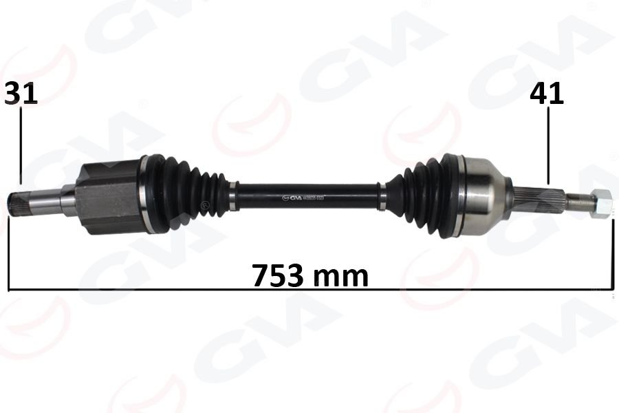 ON AKS KOMPLE SOL CUSTOM V362 2.0 ECOBLUE -2.2 TDCI 125 155 11 UZUN SASE-GVA 4435035-BK213B437BC-KK213B437BB