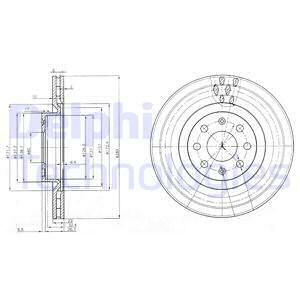 ÖN FREN AYNASI CORSA D 07 CORSA E 14 ADAM 13 PUNTO EVO-GRANDE PUNTO 05 284x22x6DLxHAVALI 15 İNÇ 55702646-DELPHI BG3944-93188918-5569025-55700923-55700922