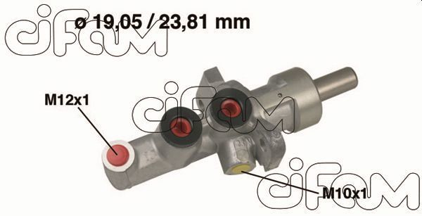 FREN ANA MERKEZI MERCEDES W202 S202 R170-CIFAM 202619-A0054306401