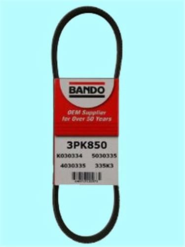 KANALLI KAYIŞ NISSAN TOYOTA YARIS 1.3 16V 99-05 38353-BANDO 3PK0850-9091602521-1195058S01