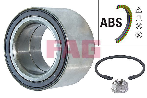 TEKER RULMANI ON / ARKA MERCEDES W164 X164 W251-FAG 713668100-A1649810406