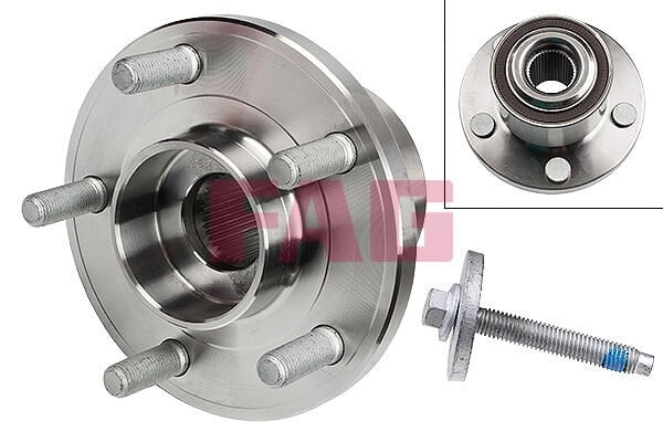 ÖN TEKER PORYASI RULMANLI FORD MONDEO IV 07 14-FAG 713678840-6G912C300GAC-1496721-1463833-