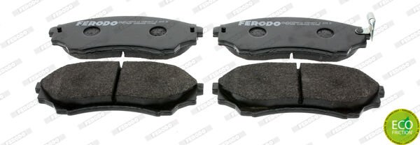 ÖN BALATA RANGER 2.5TD 02-06 2.5TDCİ 06 3.0TDCİ 06 MAZDA B-SERIE 2.5 D 2.5TDCİ 3.0TDCİ 06-FERODO FDB1817-3M352001BA-3M342001CA-UMY43323Z