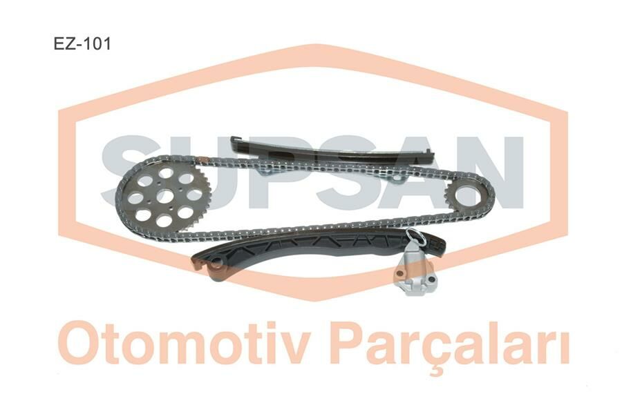 EKSANTRİK ZİNCİR SETİ ASTRA H-CORSA C-D-COMBO-C-D-ASTRA J-MERIVA-ALBEA-DOBLO-EGEA-PUNTO-500- 1.3 JTD -1.3 CDTI E4-E5-E6 GERGİ KİTİ-SUPSAN EZ-101-95518770-71776647-55171579-55177460