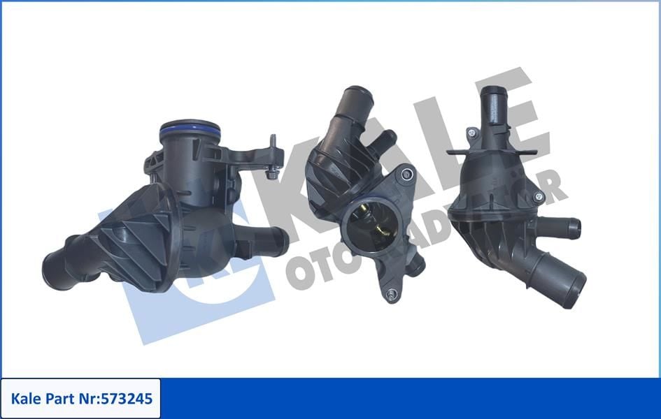 TERMOSTAT GÖVDESİ KOMPLE TRANSIT-CUSTOM V362 ECOBLUE 18 DİZEL 88C-KALE 573245-KK2Q9K478BA-GK2Q9K478CA