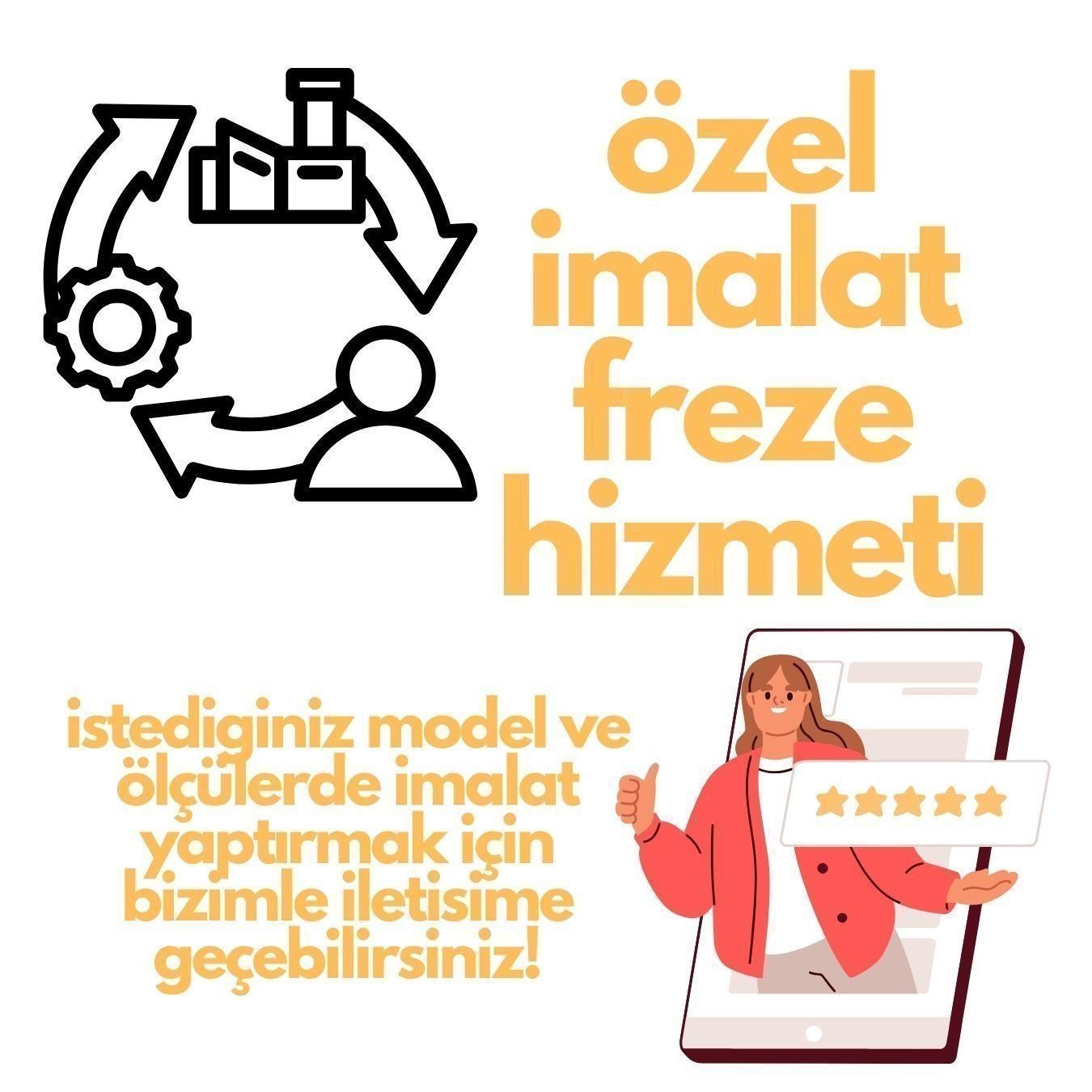 ÖZEL İMALAT FREZE HİZMETİ 5400