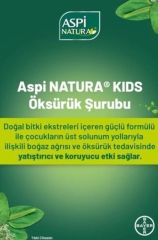 Aspinatura Kids Öksürük Şurubu Vanilya & Çilek 120 Ml