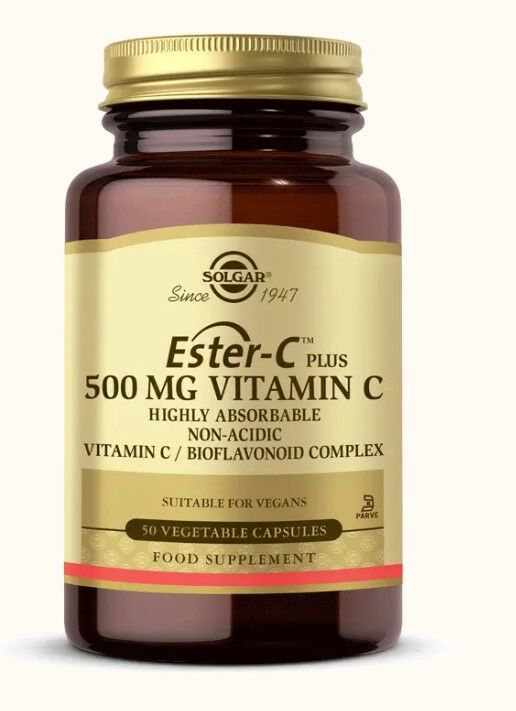 Solgar Ester-c Plus 500 Mg 100 Kapsül