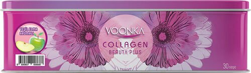 Voonka Collagen Beauty Plus 30 Şase Yeşil Elma Aromalı