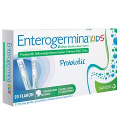Enterogermina  Kids 20 Flakon 2 Milyar Bacillus Clausii Sporu İçeren Probiyotik