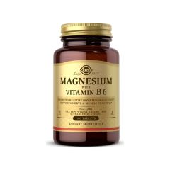 Solgar Magnesium With Vitamin B6 100 Tablet