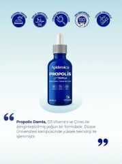 Apidemica Propolis Damla (D3 VİTAMİNİ VE ÇİNKO TAKVİYELİ)