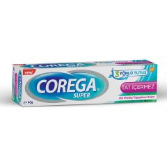 Corega Tat İçermez Protez Yapıştırıcı Krem 40gr