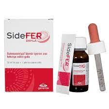 Sidefer Damla Takviye Edici Gıda 30 ml Şişe