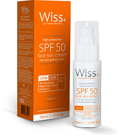 Wiss Face Suncream Spf50 50ml