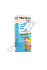 Youplus Kids Omega 3 150 ML Balık Yağı
