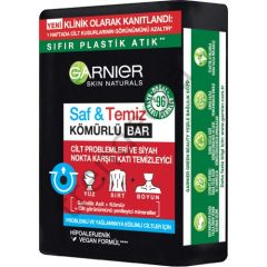 Garnier Saf & Temiz Kömürlü Bar Sabun 100 ml
