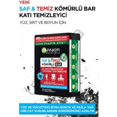 Garnier Saf & Temiz Kömürlü Bar Sabun 100 ml
