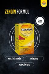 Supradyn 30 Efervesan Tablet | Koenzim Q10, Multivitamin Ve Mineral Içeren Takviye Edici Gıda