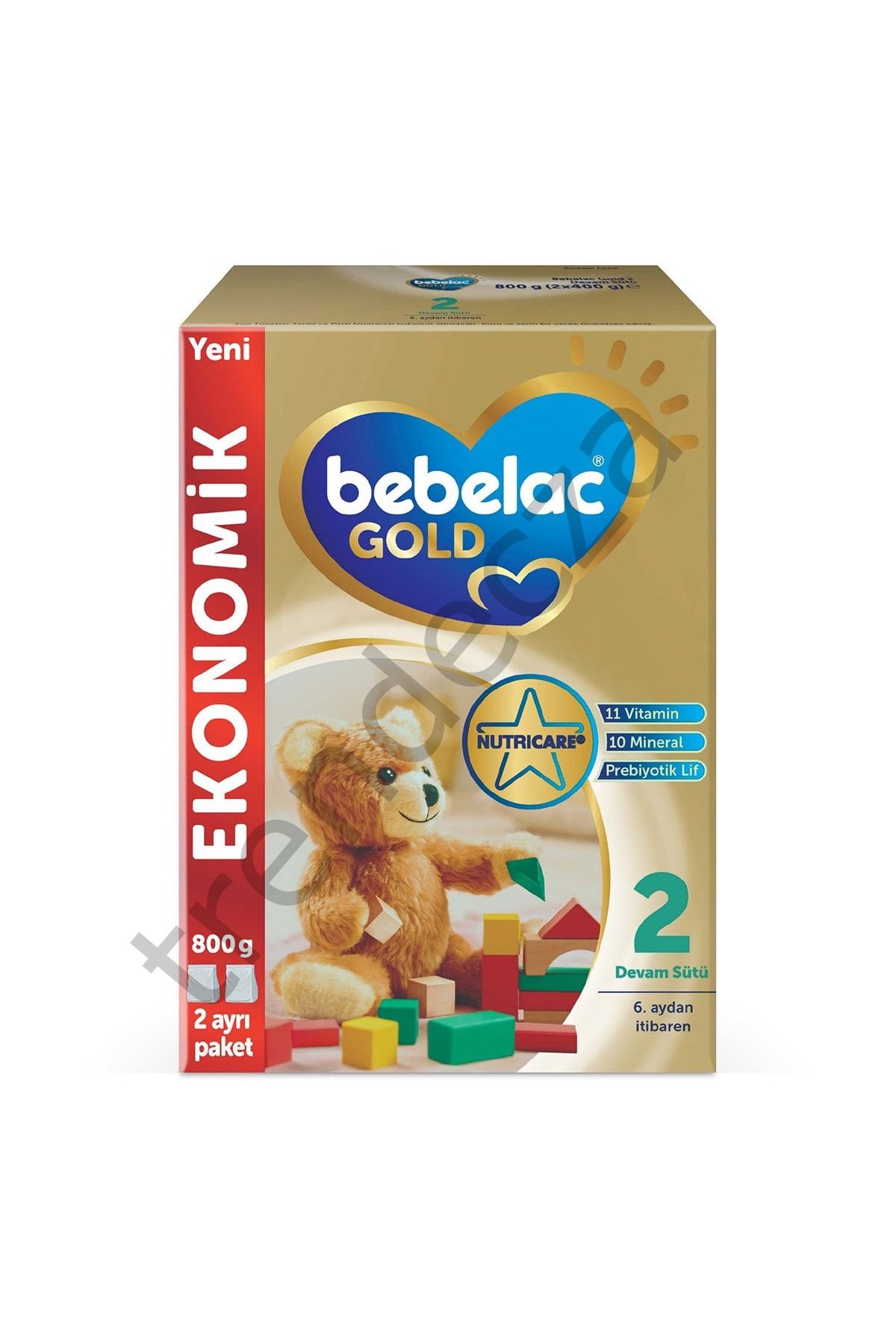Bebelac Gold 2 Devam Sütü 800 g 6-12 Ay