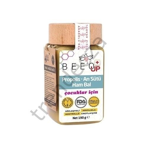 Bee'o Up Propolis Arı Sütü Ham Bal 190GR Çocuklar İçin