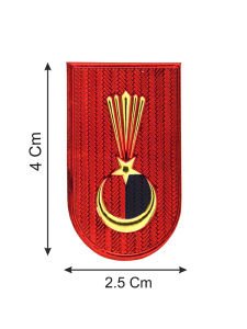 Jandarma Şua Şarjör Kapağı Sticker Etiket 2,5 cm x 4 cm