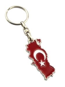 Türkiye Harita Metal Anahtarlık