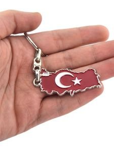 Türkiye Harita Metal Anahtarlık