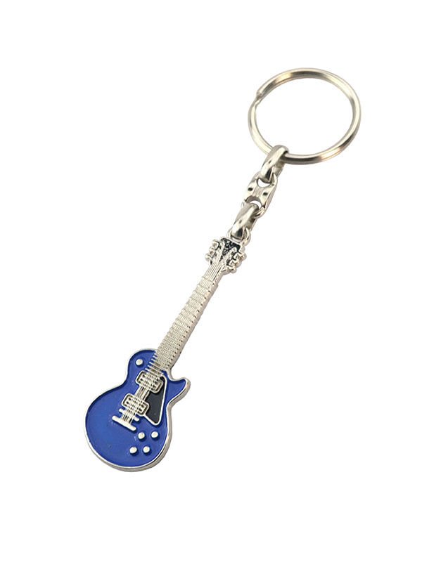 Gitar Mavi Anahtarlık