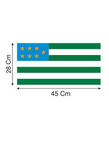 Kuzey Kafkasya Araç Cam Bayrak 28 cm x 45 cm