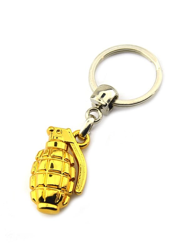 El Bombası Grenade Anahtarlık - Gold Görünümlü