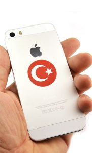 Telefon Etiket Seti-Türkiye Bayraklı