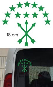 Adige Bayrak Folyo Etiket Yeşil 15 cm