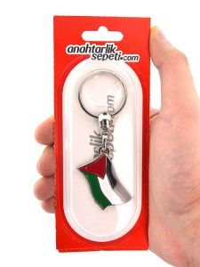 Filistin Bayrak Anahtarlık